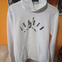 Felpa con cappuccio Jordan Bianca - Taglia XL (