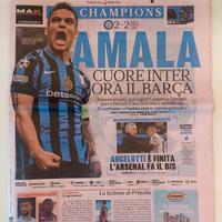 Gazzetta dello Sport Inter Barcellona 4-3