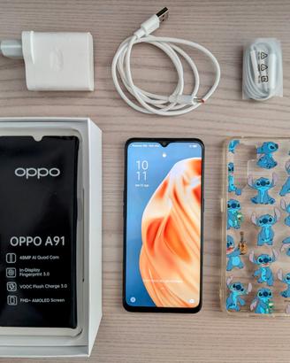 Oppo A91 (completo) + cover