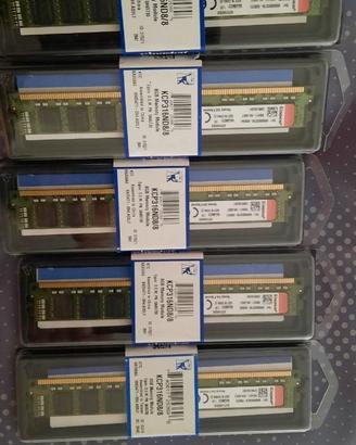 n° 5 Kingston 8GB RAM PC3-12800U DDR3 1 ,5v cl9