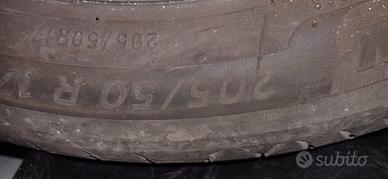 4 cerchi lega con pneumatici peugeot 2008