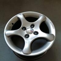 5 cerchi lega PEUGEOT 206 6,5x14 CANONICA