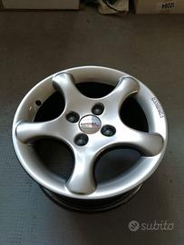 5 cerchi lega PEUGEOT 206 6,5x14 CANONICA