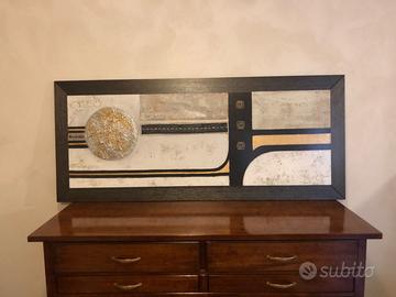 Quadro astratto metrico