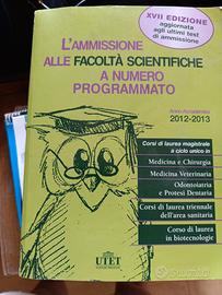 Manuale per ammissione alle facoltà scientifiche