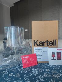 Lampada Kartell TAKE originale trasparente con sca
