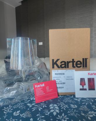 Lampada Kartell TAKE originale trasparente con sca