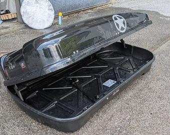 Box baule da tetto auto 580 litri GEV-N9008