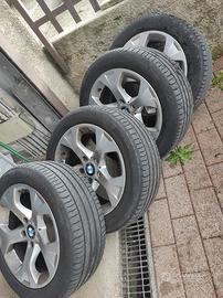 BMW 4 cerchi in lega 17" + gomme 225/50 R 17