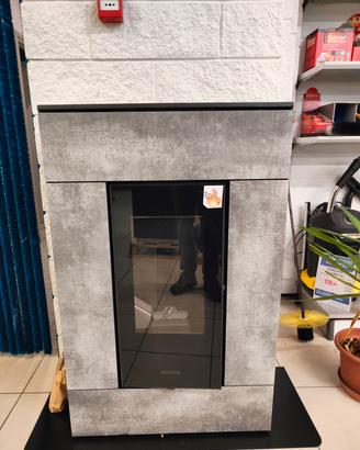 stufa a pellet slim Lumia gres |Thermorossi