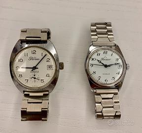 Coppia orologi vintage Perseo Ferrovie dello Stato