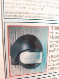 luce sensori con movimento 