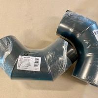 Gomito + tubo Save  per stufa a legna 12