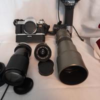 CANON AE1 PROGRAM REVISIONATA  + MOTORE , OTTICHE