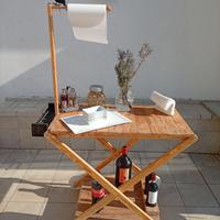 Carrello da cucina esterno o interno