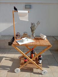 Carrello da cucina esterno o interno
