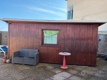 Casetta in legno di ciliegio 14mq