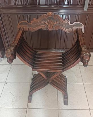 sedia in legno pieghevole