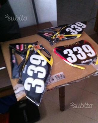 Adesivi Rockstar con numero più scatola filtro