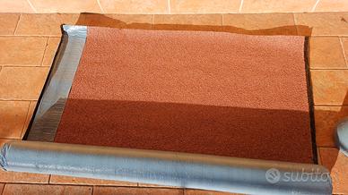 Membrana bituminosa autoadesiva ardesiata rossa