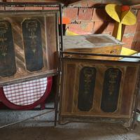 Testiera e coda letto anni 50