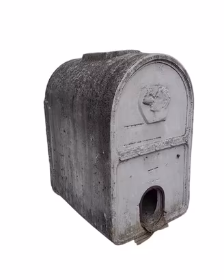 Botte Del Vino In Cemento - Pietra Da Esterno