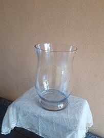 VINTAGE Vaso a coppa in vetro