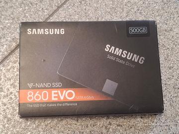 SAMSUNG  960 EVO,  SSD 500gb SATA *** SOLO SCATOLA