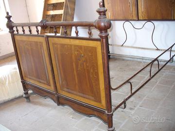 Letto antico in ferro