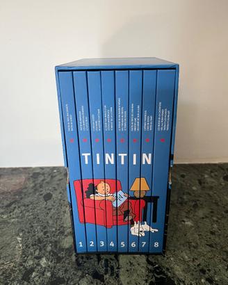 TINTIN COFANETTO COLLEZIONE COMPLETA FRANCESE