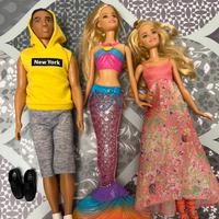 Set di due Barbie e Ken