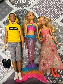 Set di due Barbie e Ken