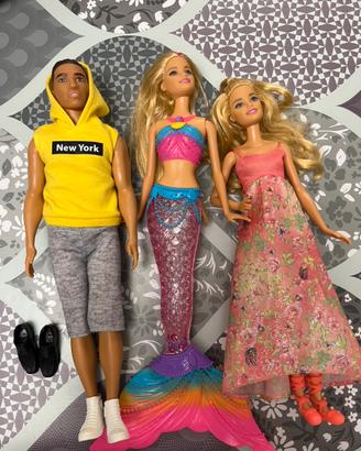 Set di due Barbie e Ken