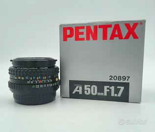 Pentax A 50mm f/1.7 SMC USATO