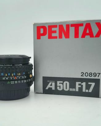 Pentax A 50mm f/1.7 SMC USATO