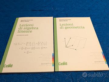Lezioni di algebra lineare e Geometria 