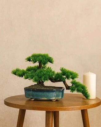 Bonsai decorativo in resina – giapponese vintage