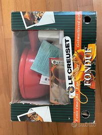 Fondue set Le Creuset - Fonduta in ghisa