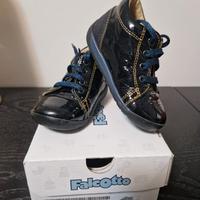 Scarpe Falcotto blu lucido, invernali, taglia 21. 