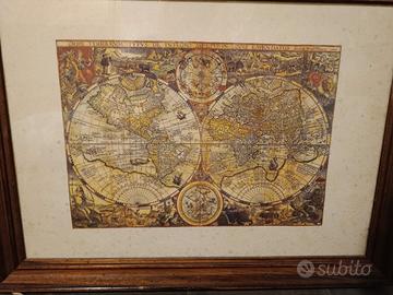 mappamondo 1594
