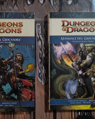 2 Manuali del Giocatore D&D4 
