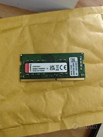 DDR4 16GB SODIMM Kingston funzionante e testata 