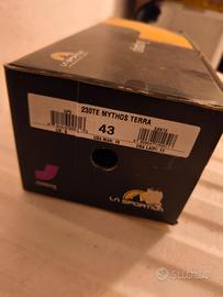 Scarpette arrampicata la sportiva mythos terra 43