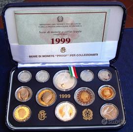 ITALIA SERIE DIVISIONALE PROOF 1999 ALFIERI FS 12