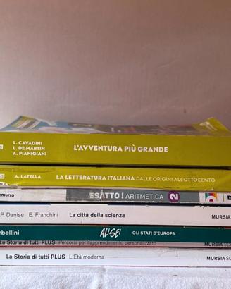LIBRI USATI SECONDA MEDIA