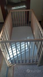 Culla in faggio completa di tutto