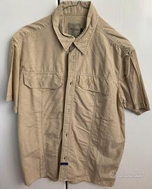 Camicia mezze maniche taglia M RaidGauloises beige