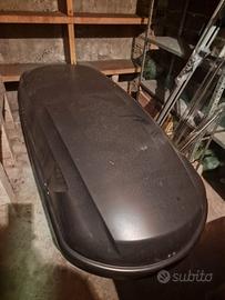 Box Tetto Auto Norauto Bermude 300 + Barre Tetto