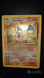 charizard set base ita holo carte pokemon n.2