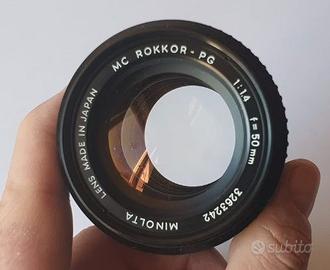 Minolta MC Rokkor 50mm, 1:1,4